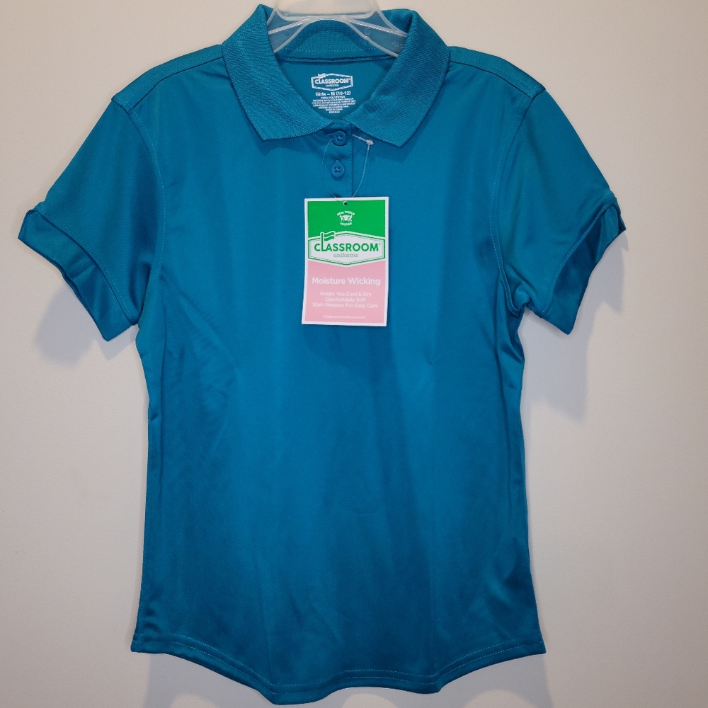 3/$25 NWT!!! School Uniform Girls Polo Size M (10-12)